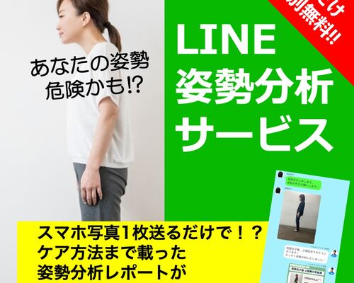 姿勢分析LINE送信メッセージ2